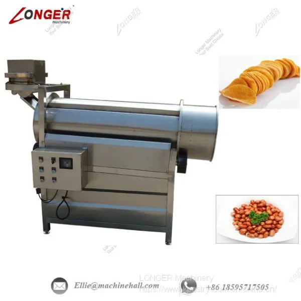 Commercial French Fries Seasoning Machine|Automatic French Fries Flavoring Equipment photo-2