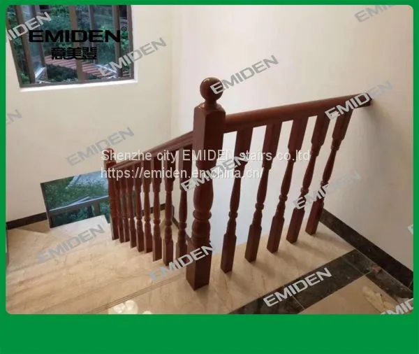 Shenzhen Yimeiden Supplies Household Mahogany / Beech / Solid Wood Stair Armrest photo-3