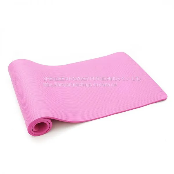 Extra Thick 1/2-Inch Exclusive Premium Printed NBR Yoga Mat With Carrying Strap photo-4