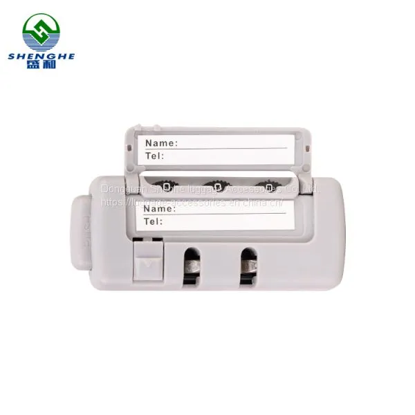 Wholesale Low Price Bag Parts & Accessories Travel Luggage Resettable 3 Digit Lock photo-5