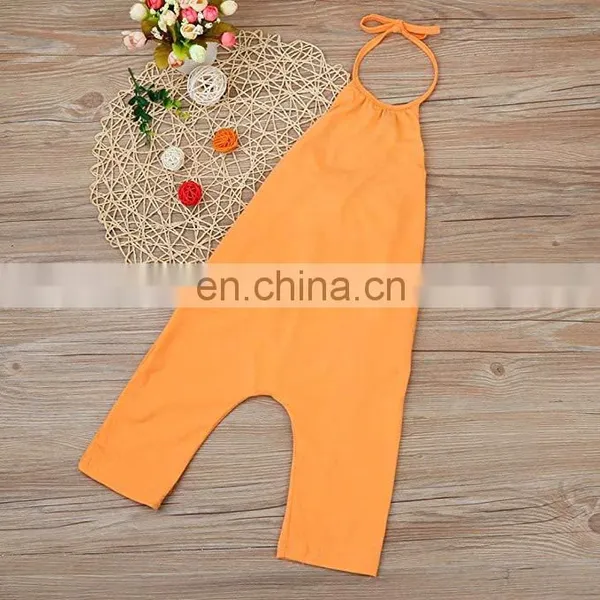Kid Jumpsuits Piece Pants Clothing Franterd Baby Girls Straps Rompers photo-5