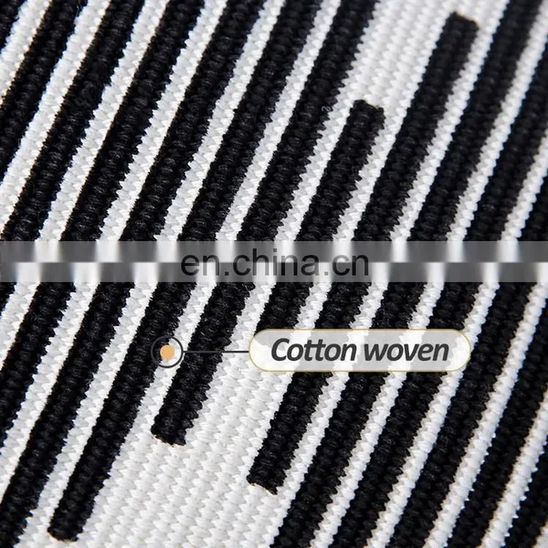 Wholesale Decorative Throw Pillow Cushion Cover Cotton Thread Woven Printed Pillow Cases photo-4