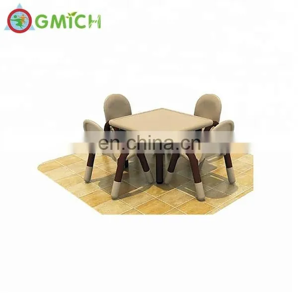 Kindergarten Furniture Baby Kids Study Plastic Table Desk and Chair photo-5