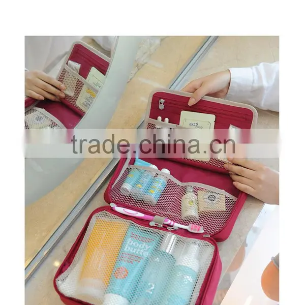 Makeup Organizer Hanging Cosmetic Bag Toiletry Kit for Travel Luggage photo-2