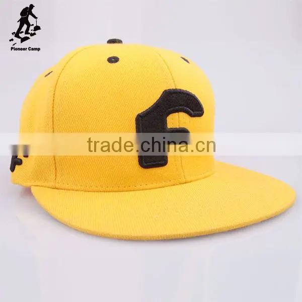 Korean Yellow Snapback Hats Adjustable Cap With Workable Price photo-3