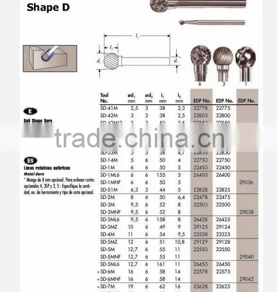 Premium Quality of the Tungsten Carbide Rotary File photo-5