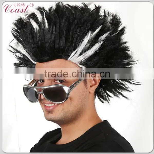Fake Synthetic Fashion Spiky Punk Hair Wigs photo-2