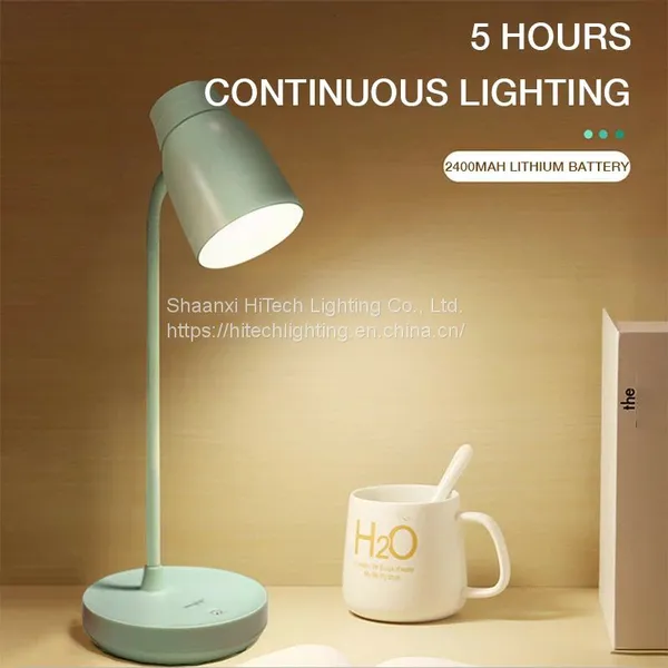 LED Desk Lamp Foldable Dimming Touch Portable Lamp USB Rechargeable Bedroom Bedside Lamp Eye Protection Reading Lamp photo-5