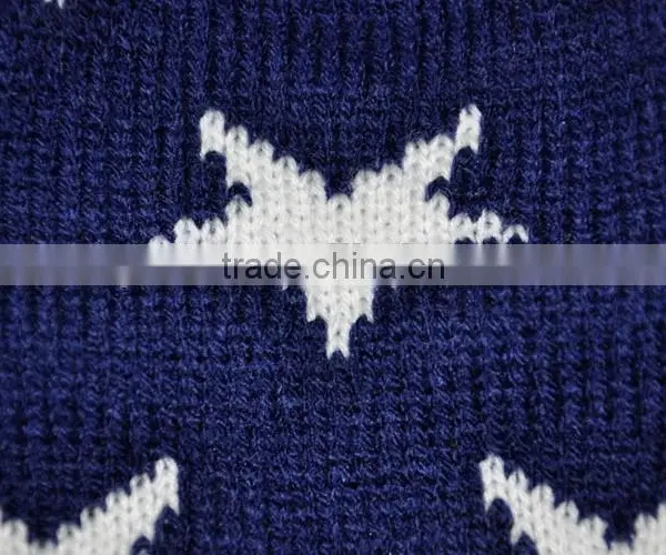 Christmas Pet Sweater With Hat,Dog Sweater Star Kniiting Pattern photo-4