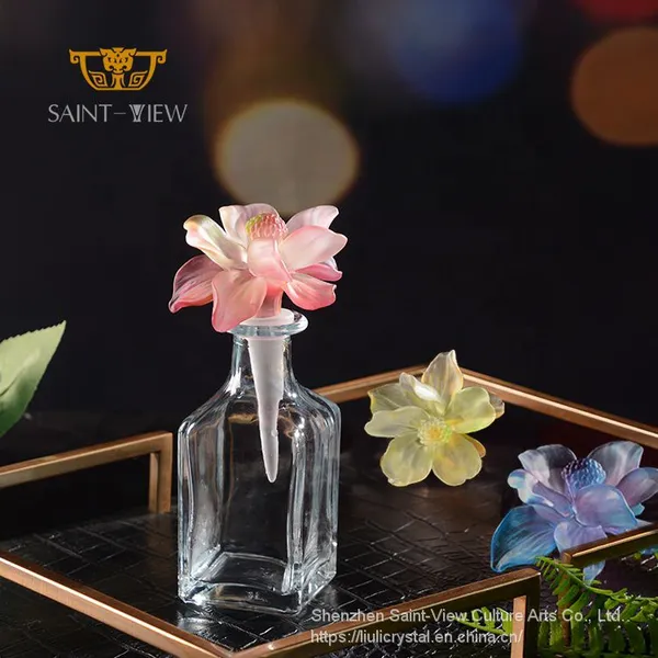 Custom Perfume Bottle Cap Wholesale Custom Bottle Refillable Boxed Wedding Gift Set photo-3