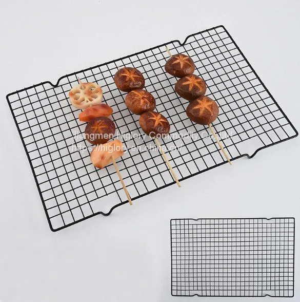 Baking Sheet and Rack Set - Aluminum Cookie Sheet Tray/Half Sheet Pan for Baking With Stainless Steel Oven Safe Cooling Rack photo-5