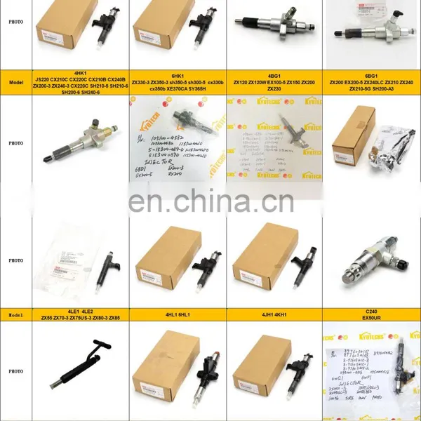 V2203 V2403 V2607 V3300 V3307 V3600 V3800 Diesel Engine Common Rail Fuel Injector Diesel Injector Nozzles for Kubota photo-2