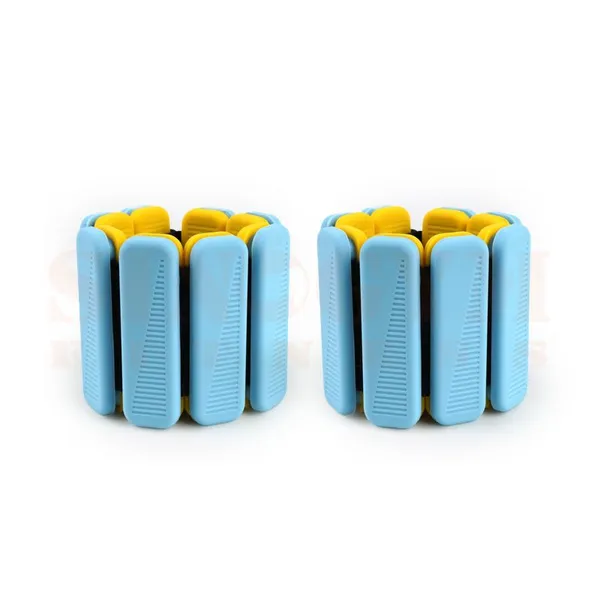 Dual Color Silicone Weight Bangles