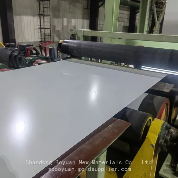Boyuan Supply White Galvanized Steel Sheet, Aluminum Zinc Coated Steel Sheet Coil photo-5