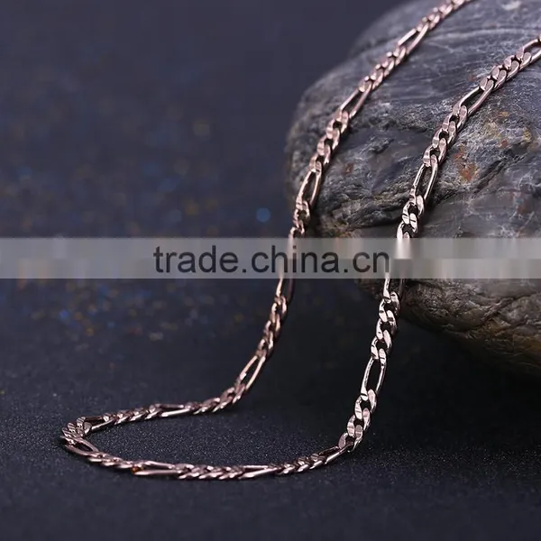 New Fashion and Factory Best Price Cut Chain Chunky Chain Decorative Chain Flat Curb Coffee Gold Chain Jewelry Necklace photo-2