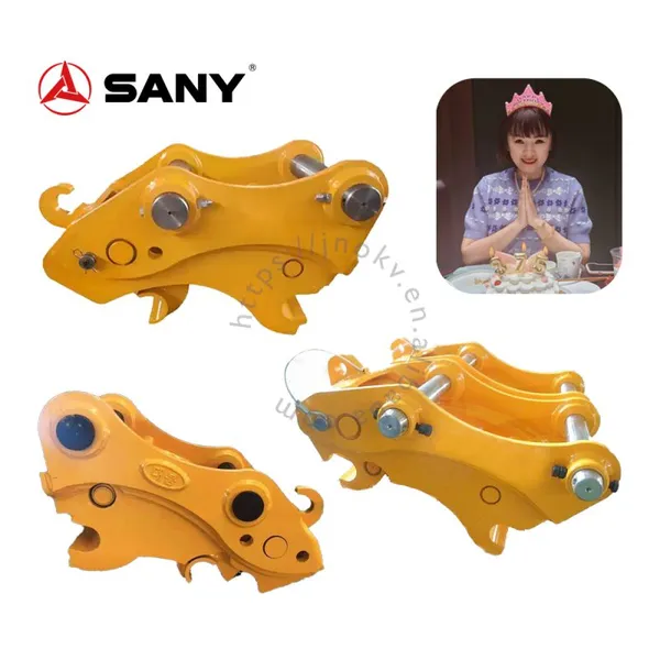 Original Sany SY35 Excavator Quick Coupler Attachment | Hydraulic Quick Hitch | Compatible photo-3