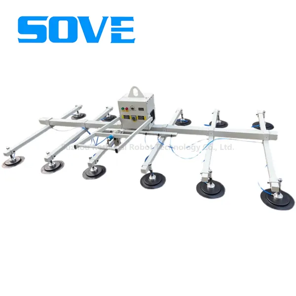 SOVE Heavy Duty Vacuum Suction Lifter 800kg Rating Secure Suction For Glass Packaging Supplies Wood Industrial Material Handling photo-3