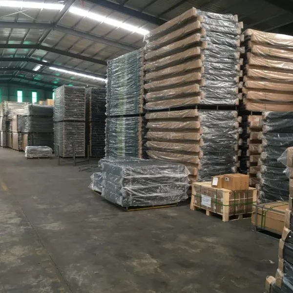 Wholesale 6ftx8ft Garden Black Metal Fences Powder Coated Anti Rust Galvanized Steel Fence Prices photo-4