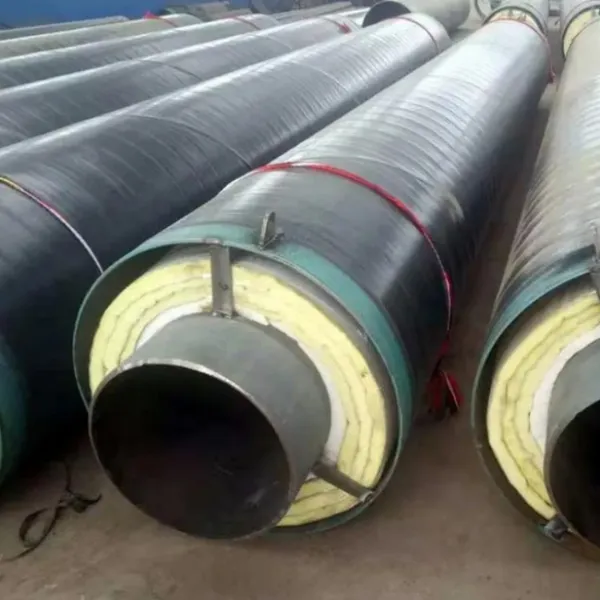 Steel Jacket Steel Steam Insulation Pipe