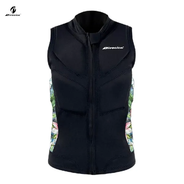 Neoprene Vest for Wakeboarding Foiling Light and Comfortable Jacket Fit the Body Buoyancy Vest Outer Float Jacket Personal Flotation Device photo-3