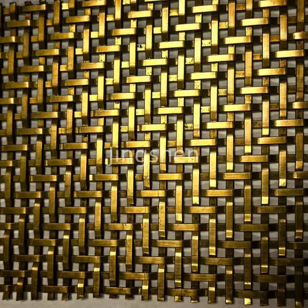 Pre-Crimped Stainless Steel Wire Woven Mesh for Interior Decor Plain Weave ISO9001 Certified Customizable Sizes Welding photo-3