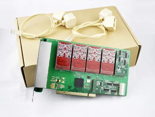 Newest 24 Ports Asterisk Fxo Fxs Card,ippbx Pci Card, Asterisk PCIe Card photo-2
