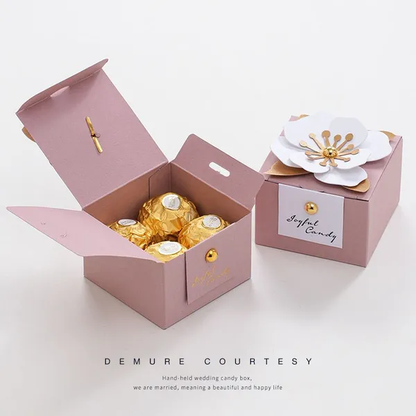 Good Look Foldable Square Gift Lid Box photo-3