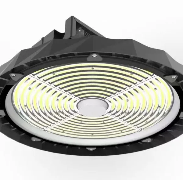 UFO LED High Bay Light 100W 200W 300W 600W 0-10V Dimmable High Brightness Warehouse High Ceiling Lighting Die-Cast Aluminum