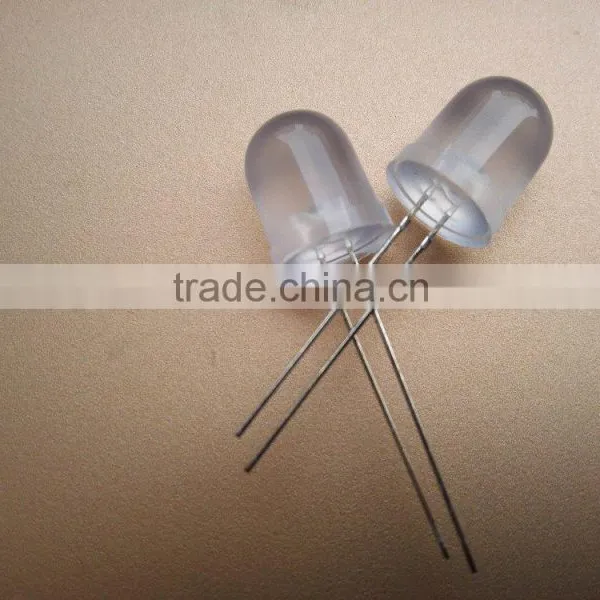 Milky Red Color 10mm Round Led Lamp photo-5