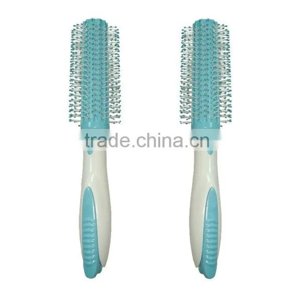 Professional Plastic Hair Brush With Clips photo-3