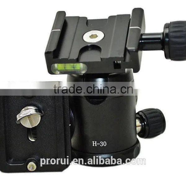 Photographic Equipment Tripod Head Camera Digital Video Professional Aluminum Versatile Ball Head photo-6