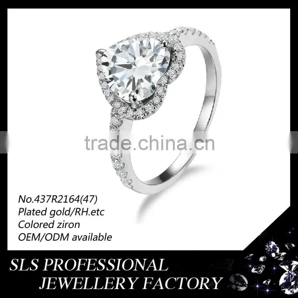 Wholesale Gemstone Jewellery Imitation Jewellery Ring Gift for Girlfriend by Free Design photo-3