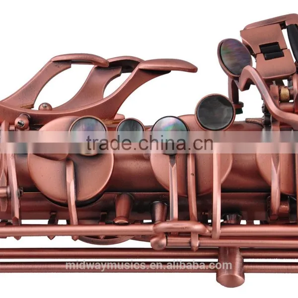 MTS-301 Antique Red Copper Tenor Sax From Aisa Factory photo-2