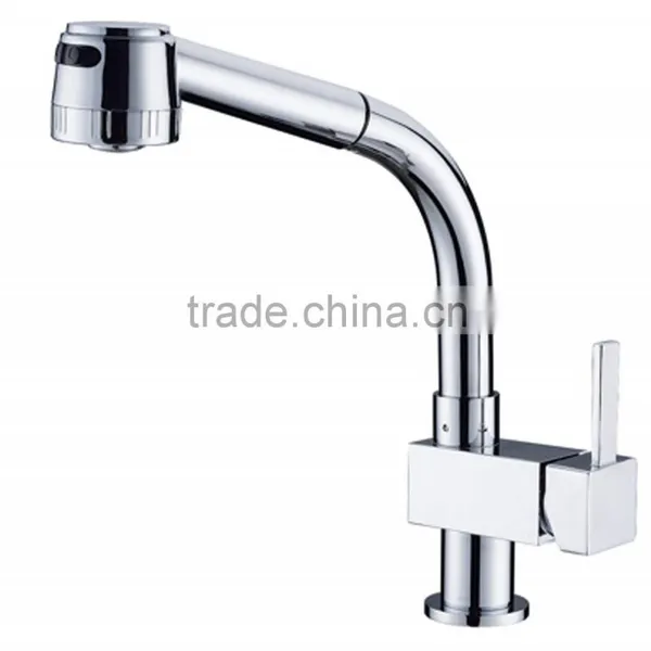Deck Mounted Brass Single Handle UPC Kitchen Faucet photo-4