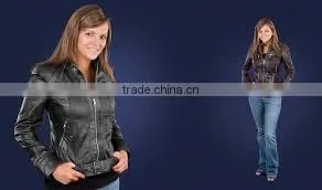 Ladies Leather Jacket photo-5