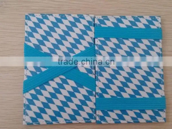 High Quality Promotion Custom Real Leather Printing Magic Wallet photo-6
