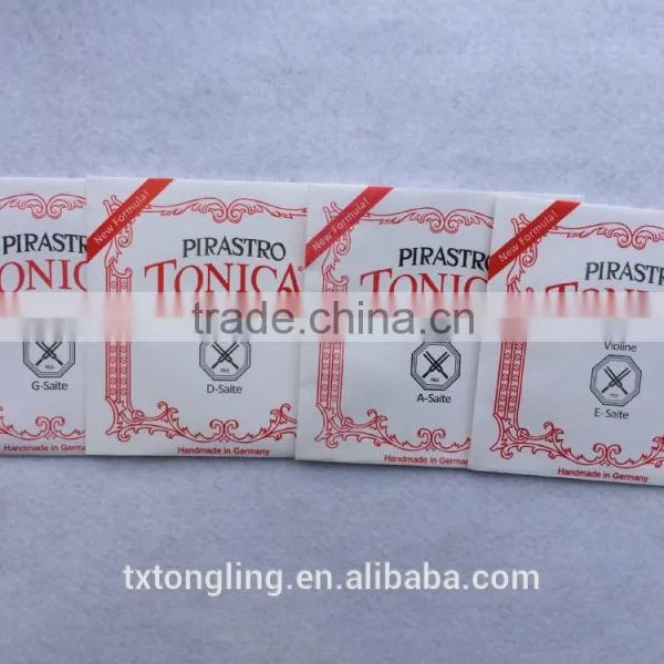 Best Selling PIRASTRO TONIKA Full Set Violin Viola Cello Strings Nylon Material photo-2