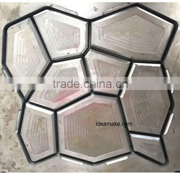 Plastic Concrete DIY Pavement Mould New Pathway Maker Mould DIY Pathway Stone Mold photo-6