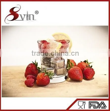 NT-WS13 Men Beloved Gift Wine Ice Cubes 304 Stainless Steel Wine Chiller Ice Cubes for Chiristmas Gift photo-2