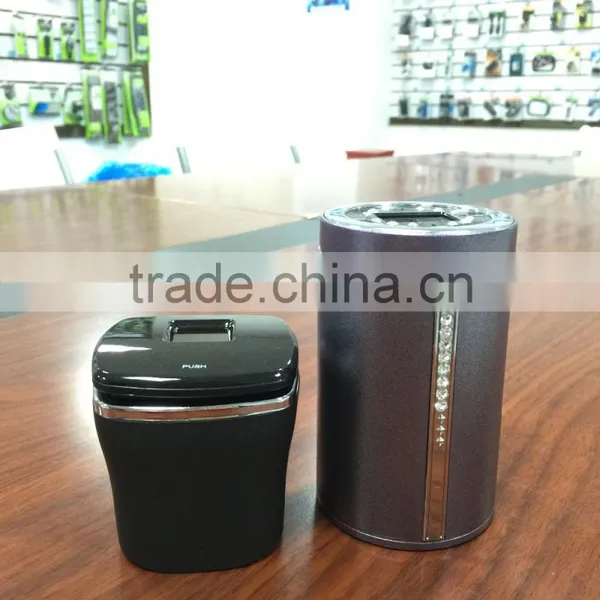 Portable Mini Car Ashtray With LED for Dashboard and Drink Holder photo-4