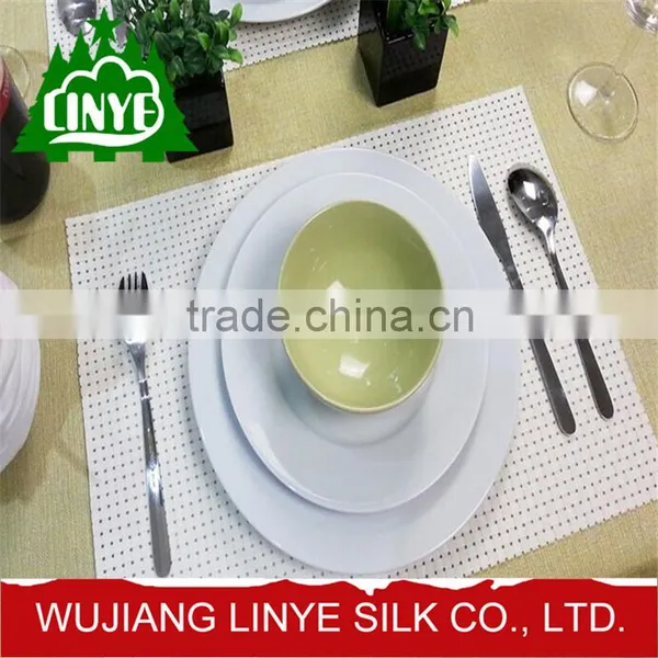 New Material Hotel Teslin Table Mat / PVC Placemat