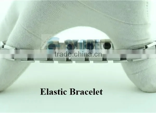 Stainless Steel Bracelet Clasp Positive Energy Bracelets With Germanium Stones photo-5