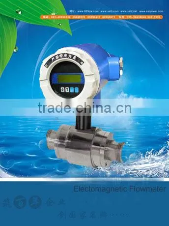 Electromagnetic Flowmeter Waste Water Flowmeter Single Phase Electric Meter