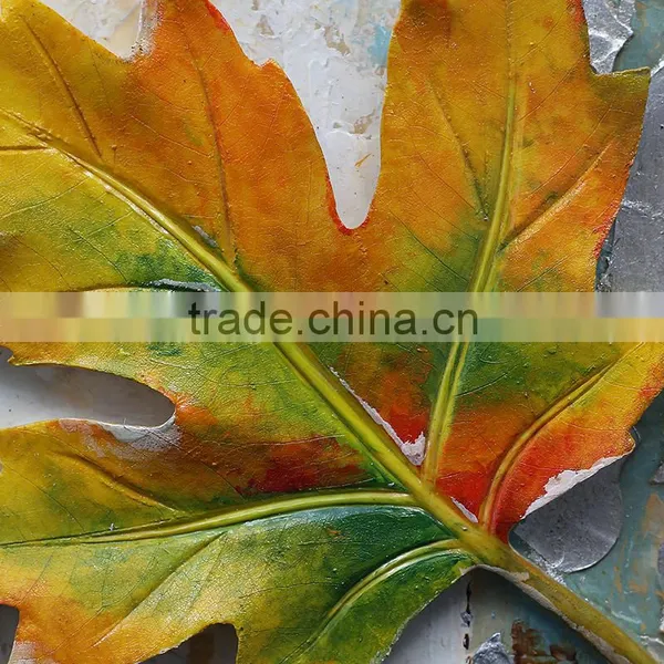 Canada Style Charming Maple Leaf Painting 3D Oil Art photo-4