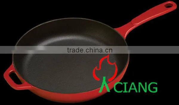 Ceramic Frying Pan Red