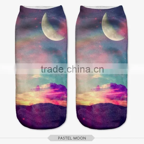 Red Hot Ankle Socks Soenjoy Cock High Quality 3d Full Print Colorful Ankle Socks Sports Unisex Custom Hot Sale Stretch Spandex photo-4