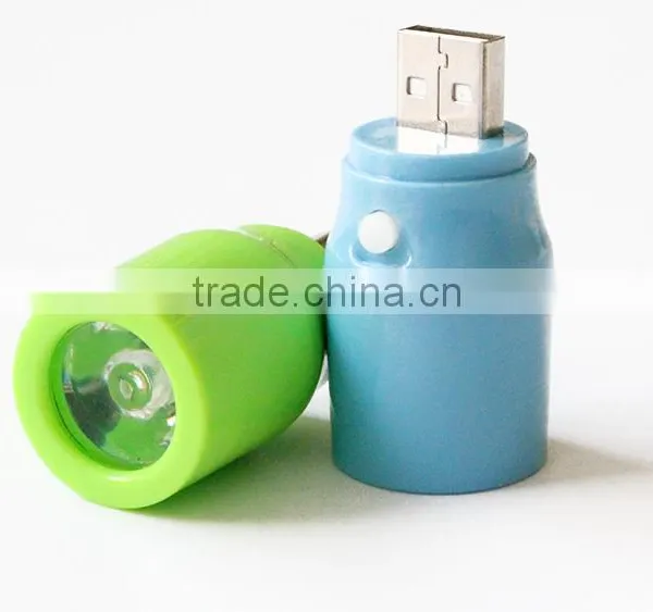 Multicolor Portable Colorful On-off USB Universal Light photo-3