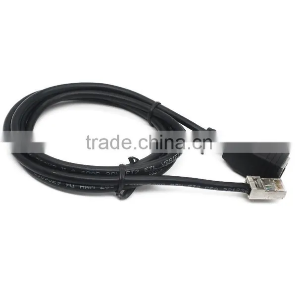 Black Rj45 Male /female Connector Network Extention Cable photo-3