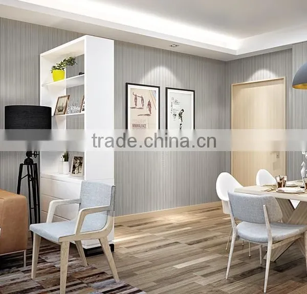 Wholesale Home Wallpaper Non Woven Velvet Flocked Wallpaper photo-2