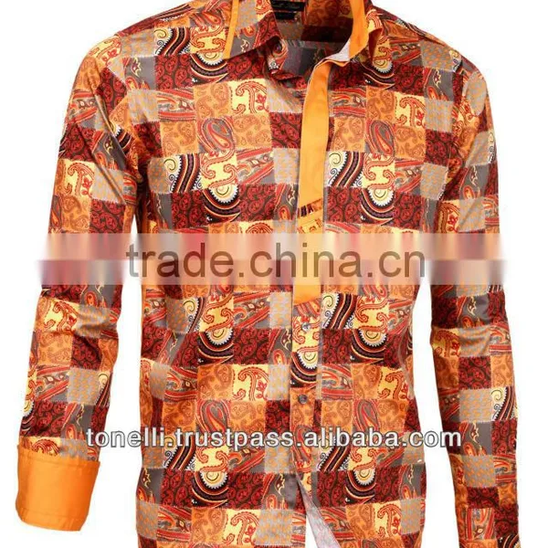 100% Cotton Satin Mens Shirts - Free DHL Express Shipping